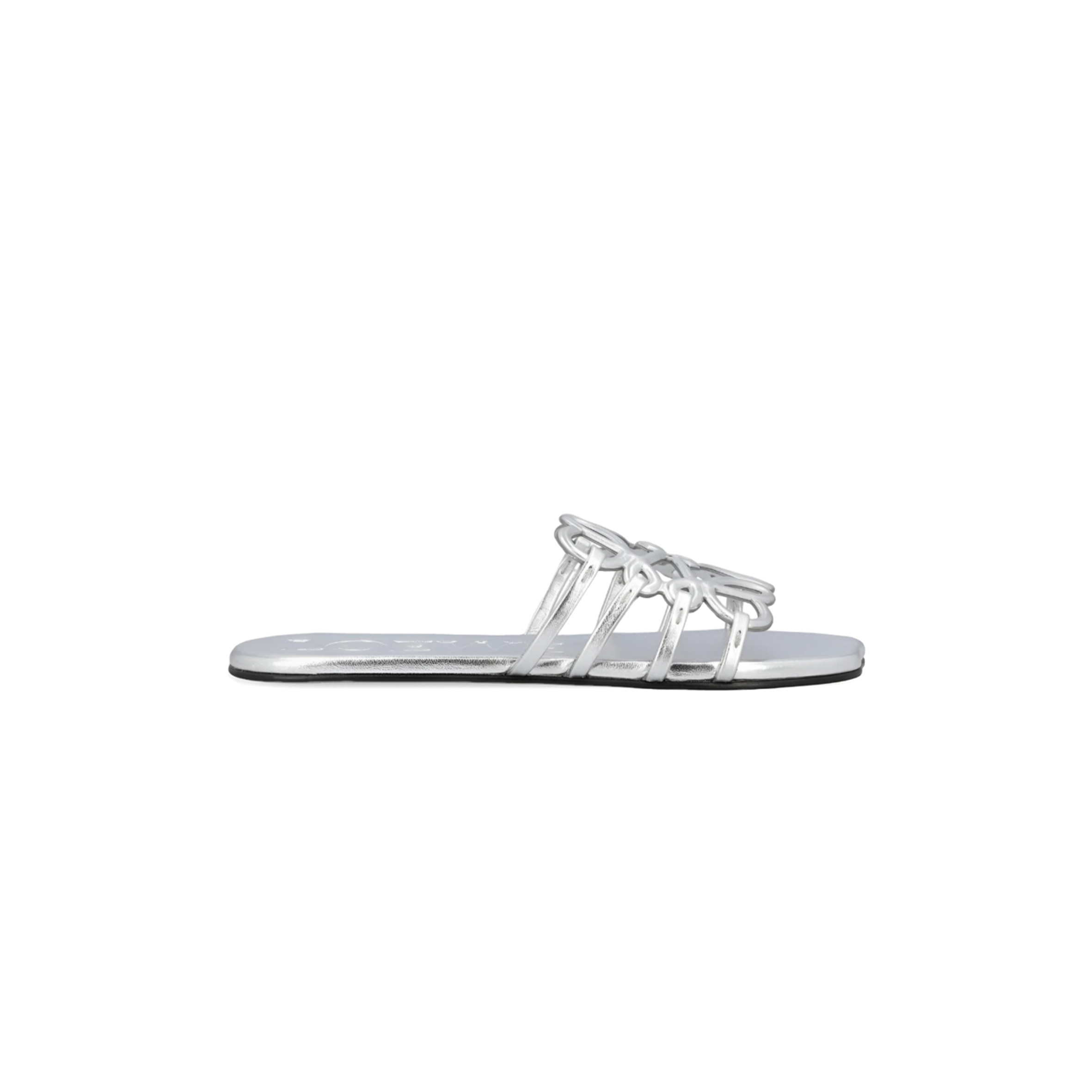 LOEWE PETAL ANAGRAM SLIDE IN SOFT CALFSKIN LLSP465X08